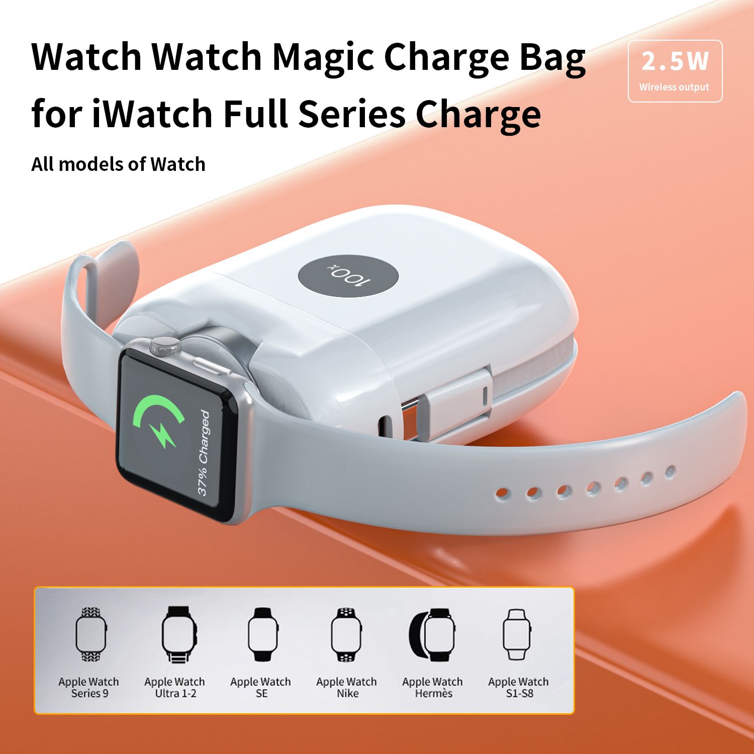 3-in-1 Watch Mobile Power Bank